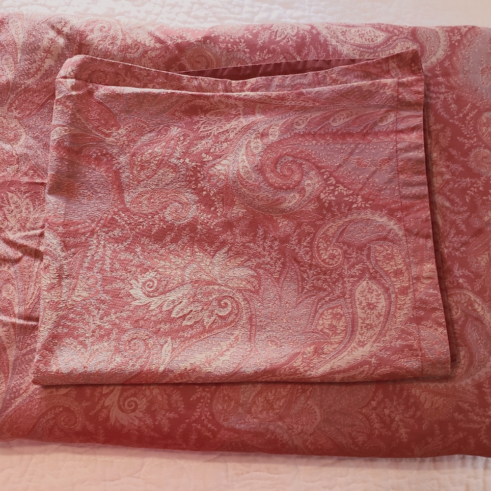PB Italian Jacquard Duvet Cover and Sham F/Q